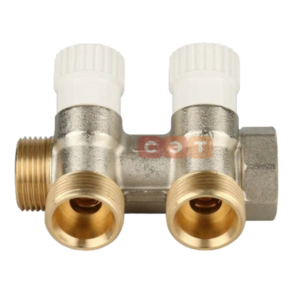 Коллектор распределительный  3/4", 2 вых. 3/4' EK SMB 6851 343402
